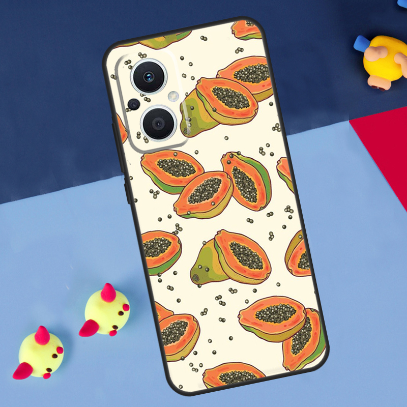 Etui z motywem awokado, grusze – Oppo Reno 12 recenzja i cena