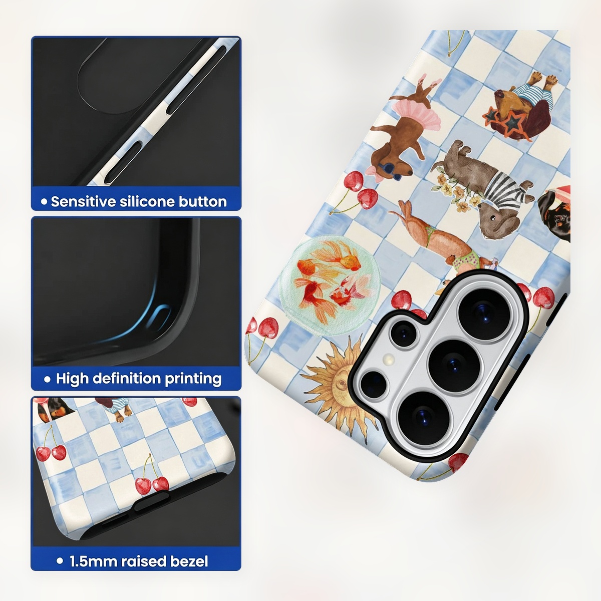 Zabawne Pieski Letnie Etui na  – Samsung Galaxy S24 recenzja i cena