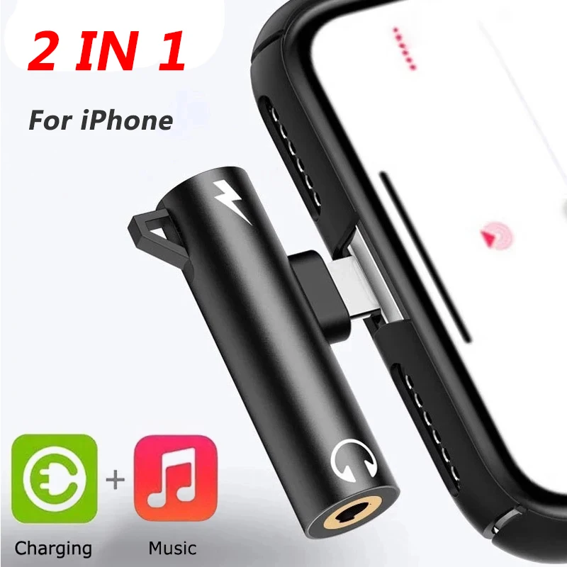 Adapter 2w1 do iPhone 14 13 12 – Wired Earphone Lightning recenzja i cena
