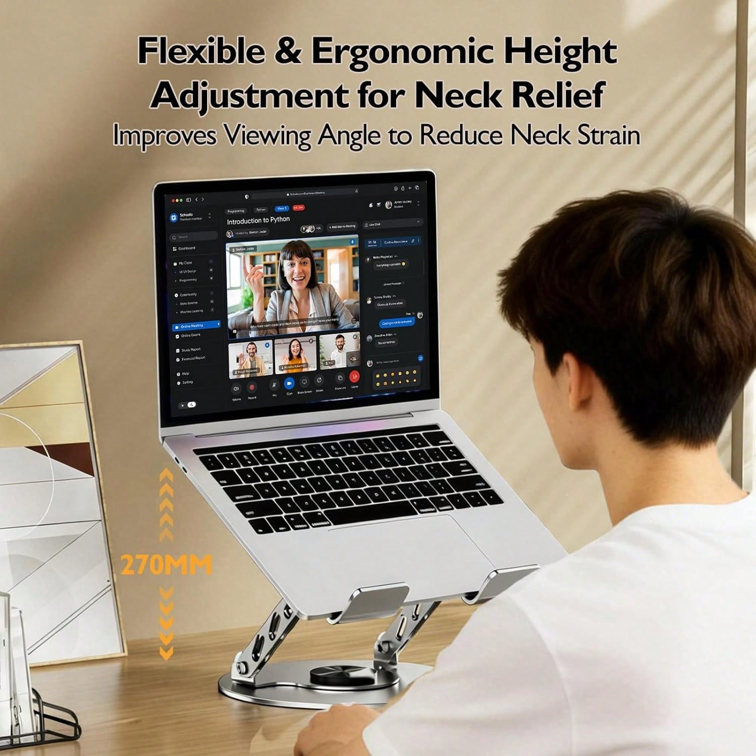 360 °   Obracany stojak na lap – Tablet Lap Desk recenzja i cena