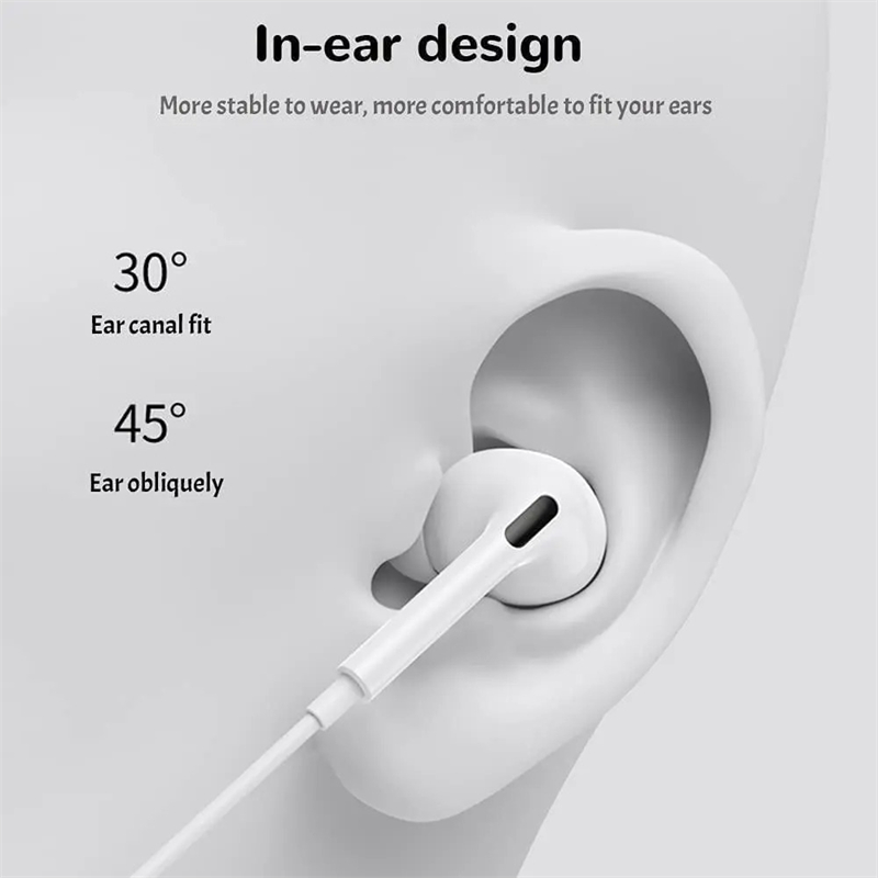 Oryginalne słuchawki douszne d – Wired Earphone Lightning recenzja i cena