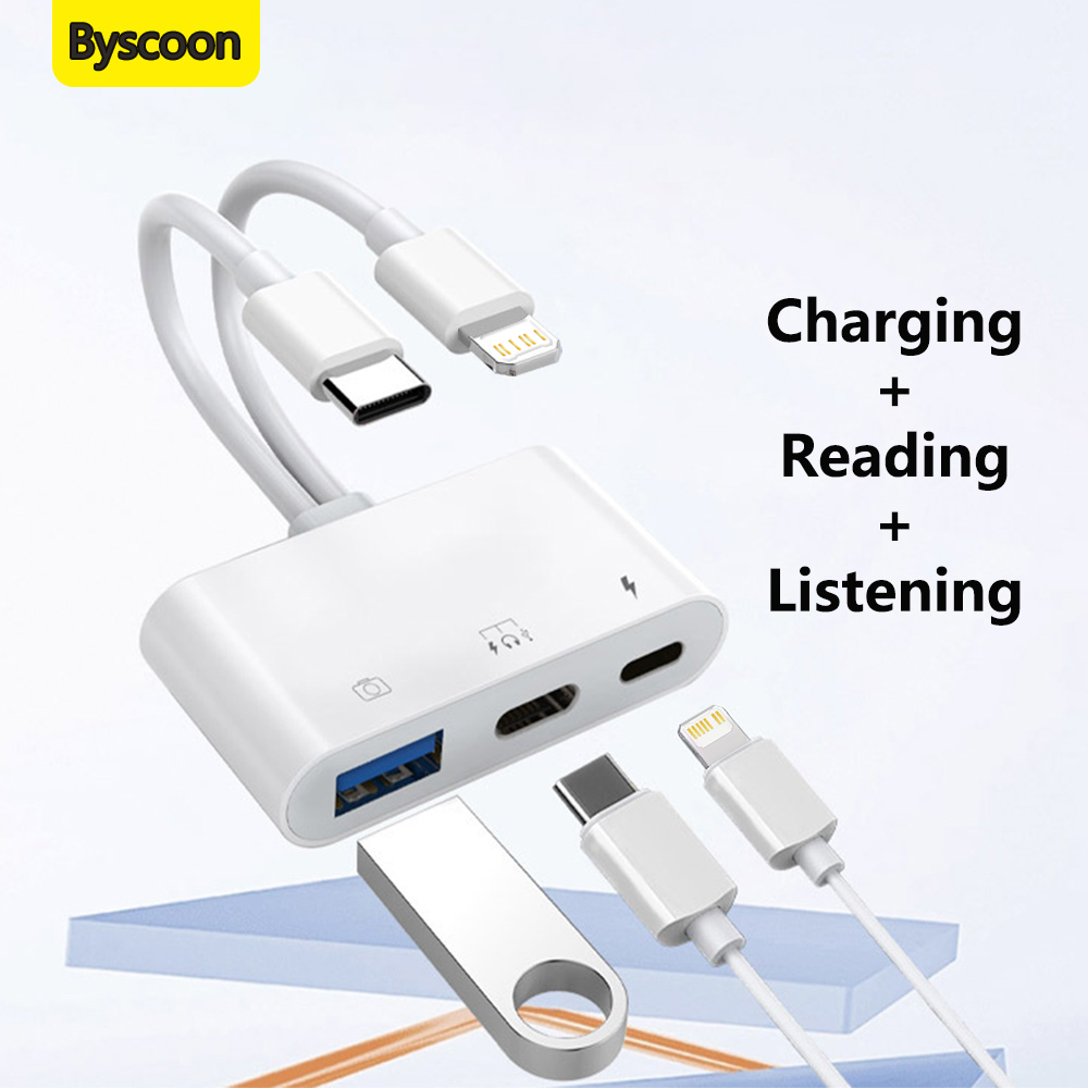 Adapter 2 w 1 Lightning Type C – Wired Earphone Lightning recenzja i cena